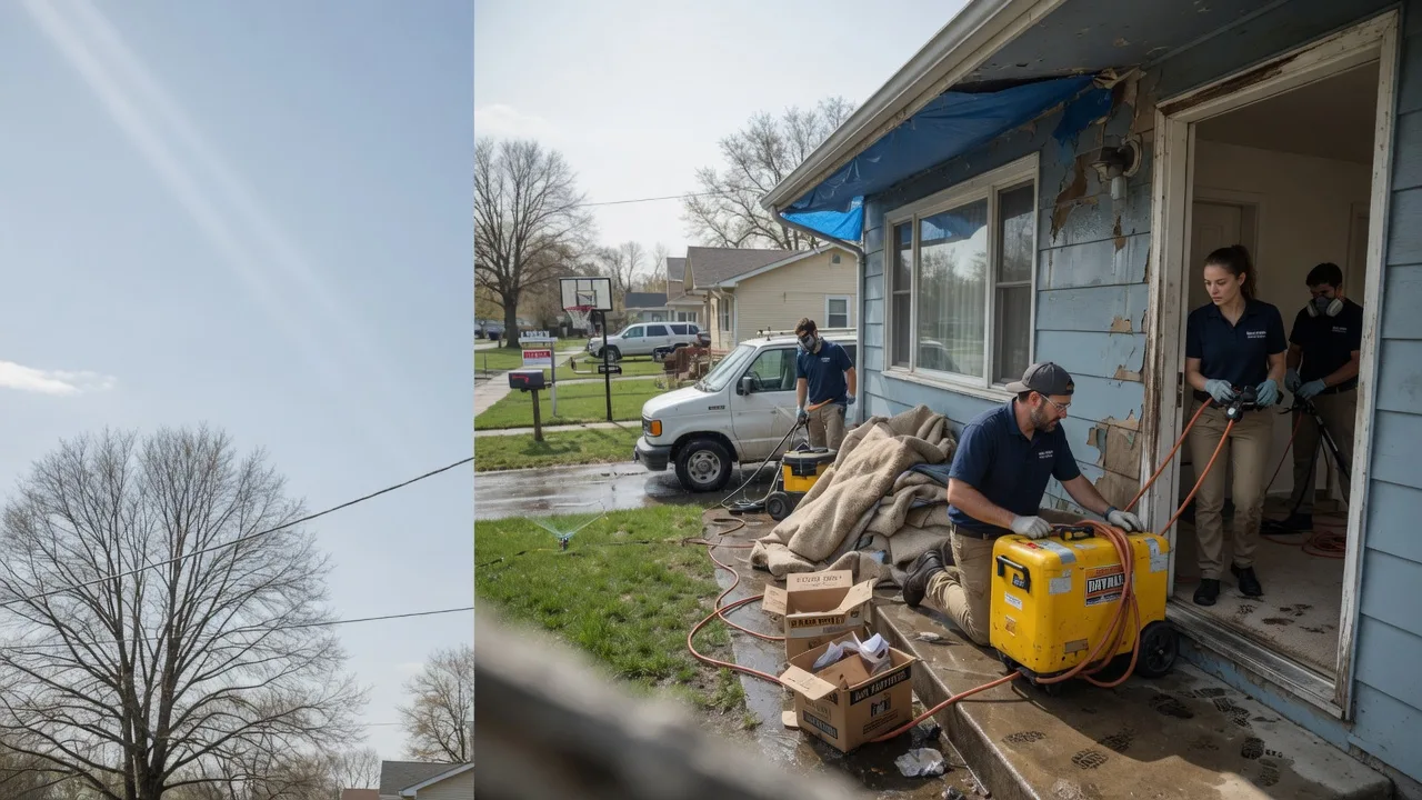 Basement Flood Cleanup in White River, SD near me